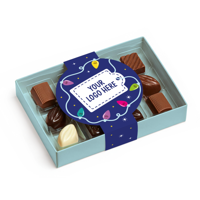 Winter Collection – Luxury 12 Choc Box – Chocolate Truffles